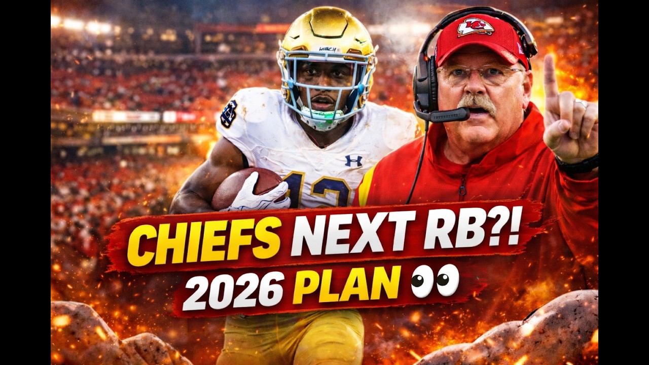 Kansas City Chiefs Blueprint 2026 | RB Targets & Draft Strategy