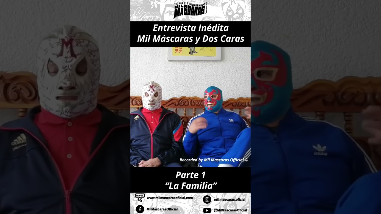 Lo que no sabías de los Hermanos más famosos de la Lucha Libre Mexicana: Mil Máscaras & Dos Caras.