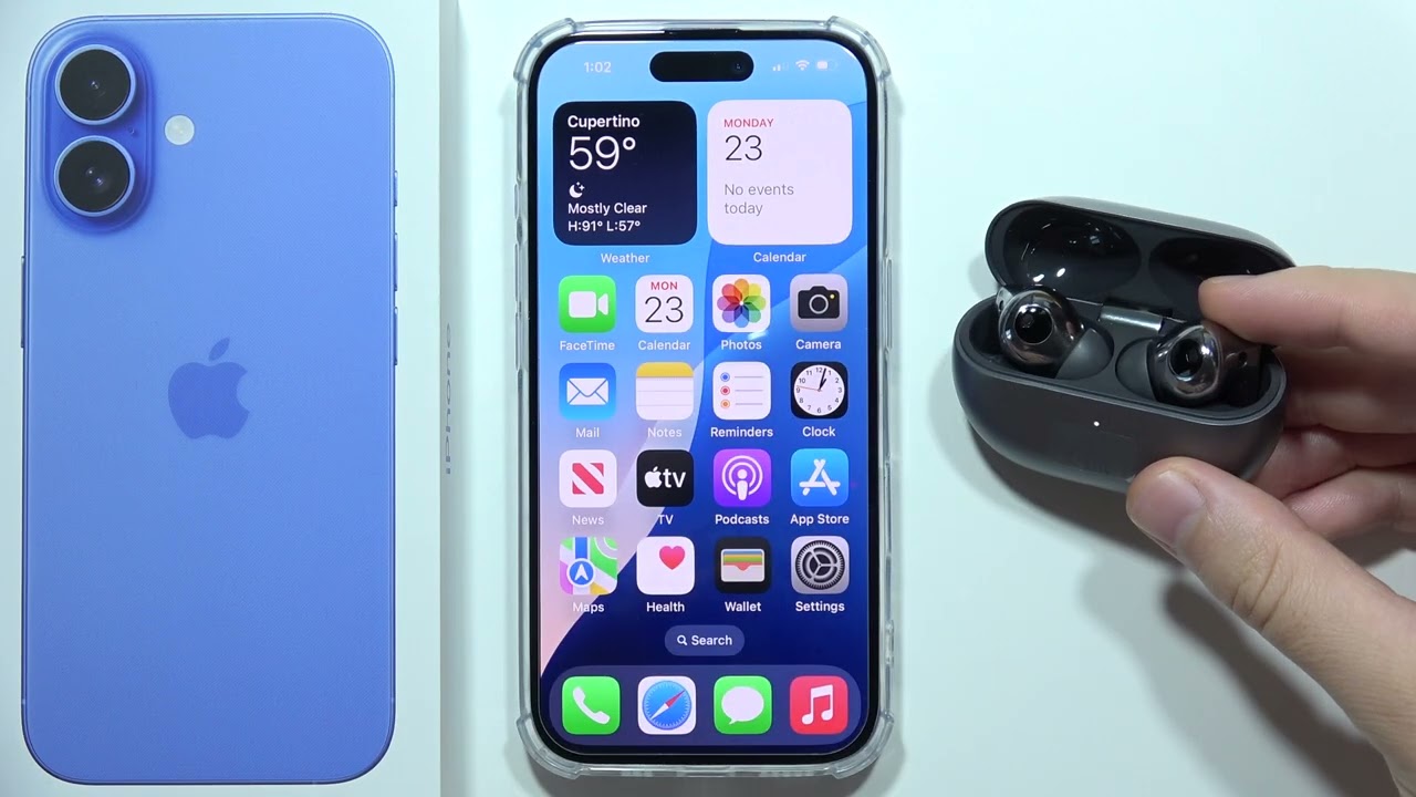 iPhone 16: How to Connect Headphones / Earbuds