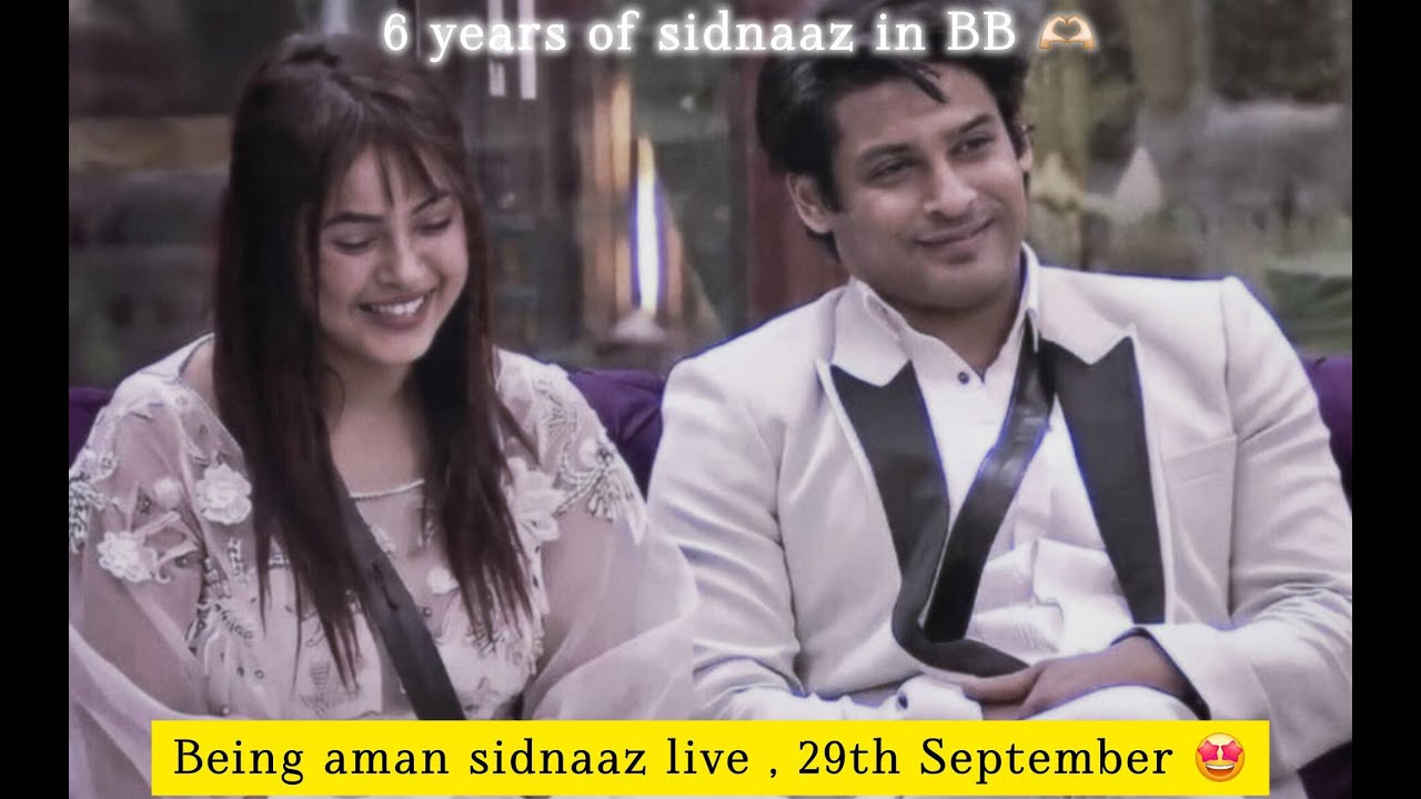 [29 SEPT] 6 YEARS OF LOVING SIDNAAZ 🔥😍 Being Aman SidNaaz Fans Live