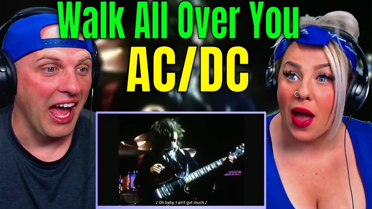 Реакция на AC/DC — Walk All Over You (официальное видео) THE WOLF HUNTERZ РЕАКЦИИ