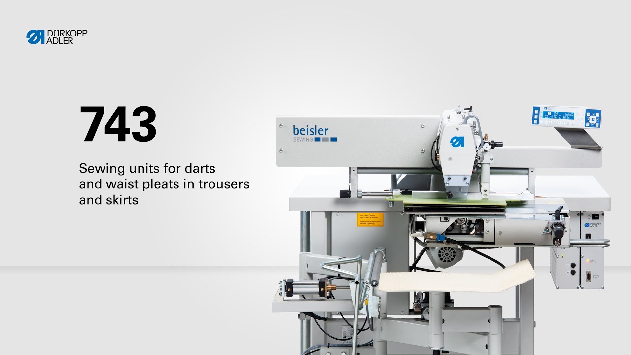 743 | DARTS AND WAIST PLEATS FOR NICE SHAPED CLOTHING