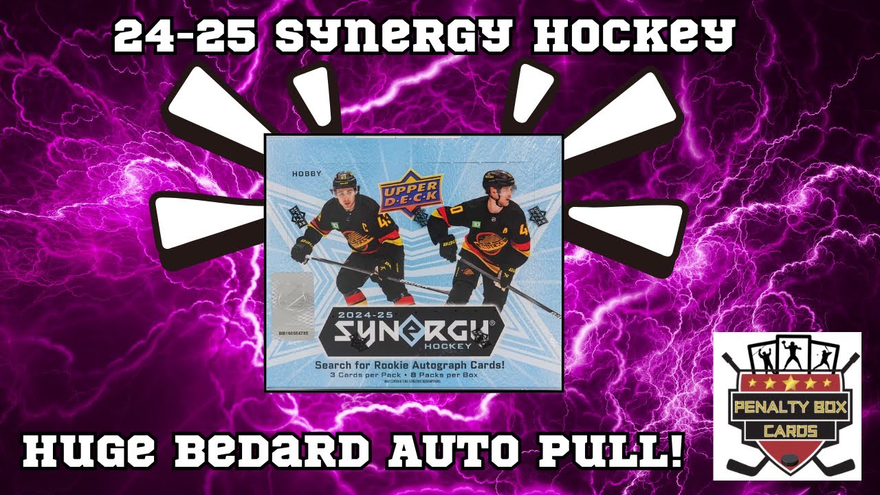 HUGE BEDARD AUTO PULLED!! 24-25 Synergy Hockey