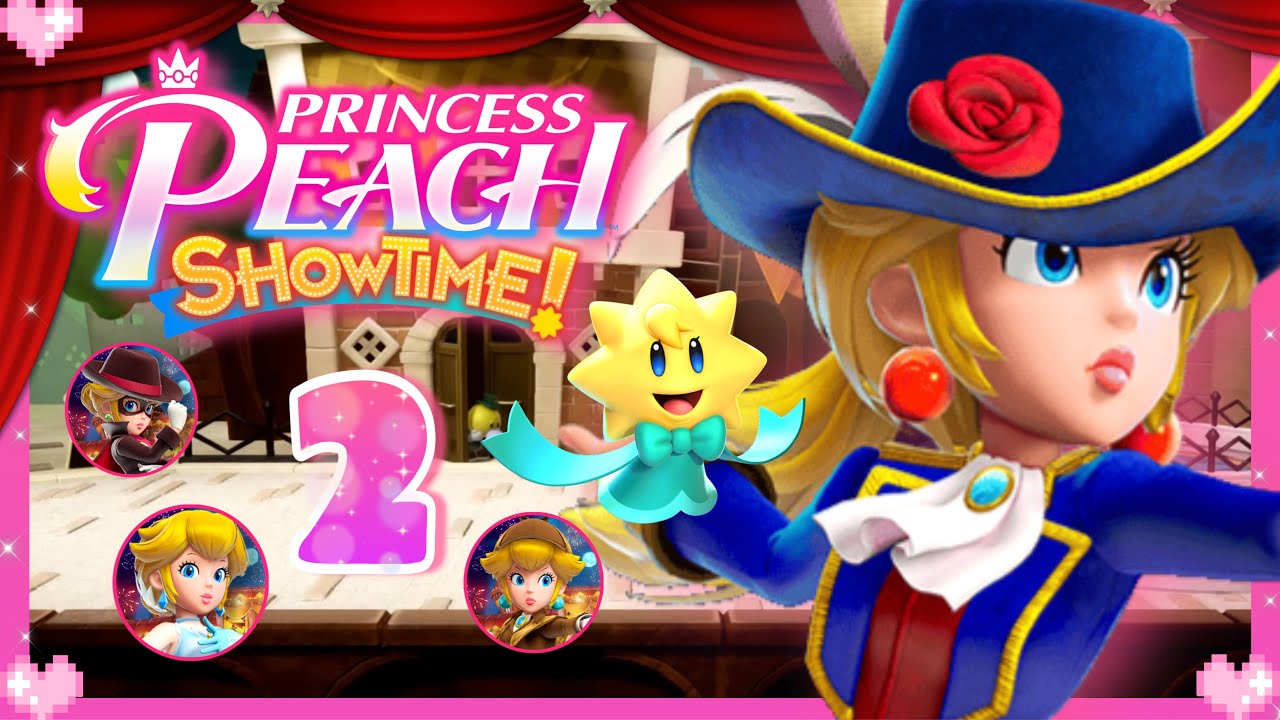 💗 Princess Peach Showtime! - Floor 2 Gameplay Walkthrough 100% (4k) 💗