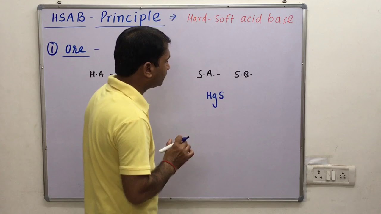 HSAB-Principle / Pearson Theory / Hard ~ soft acid base