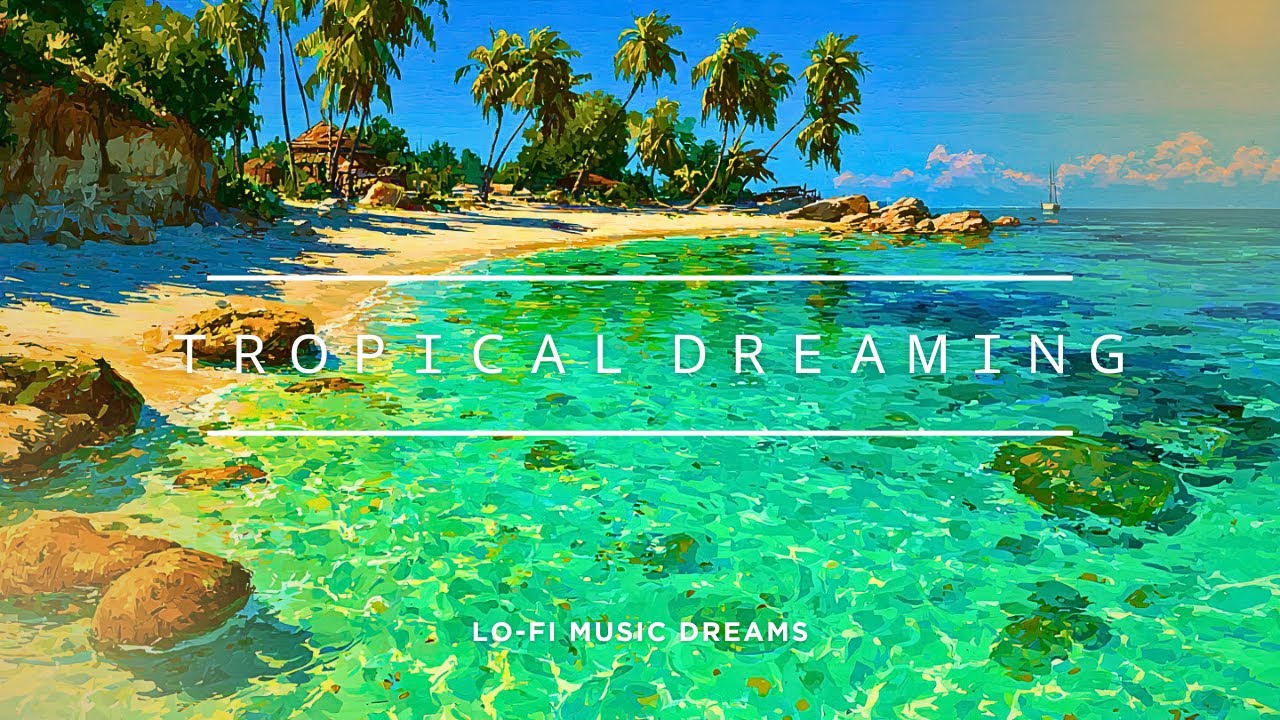 Serenity Waves Lofi - Ocean Sounds for Deep Focus & Relaxation [1 Hour]