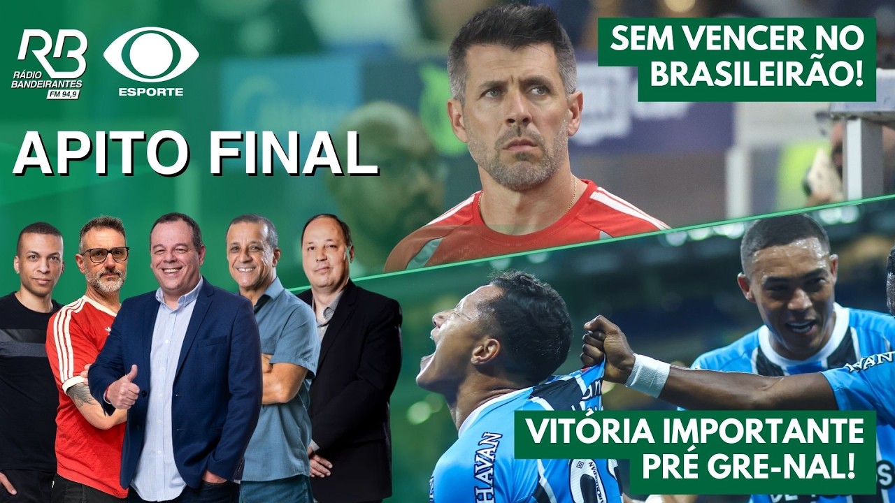 INTER SEM VITÓRIA NO BRASILEIRÃO! | GRÊMIO GANHA MORAL PRO GRE-NAL! | Apito Final (26/02/26)