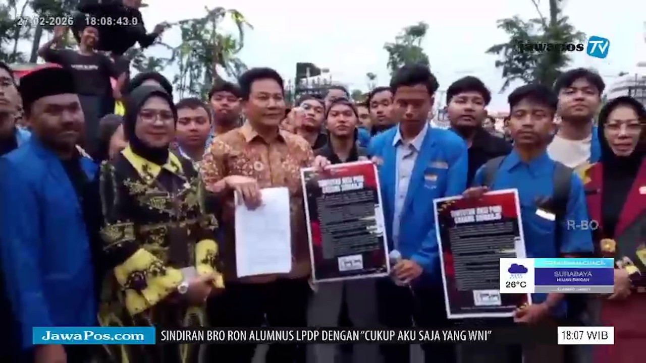 Demo Mahasiswa di Sidoarjo Serukan 8 Tuntutan Kepada Pemda Sidoarjo