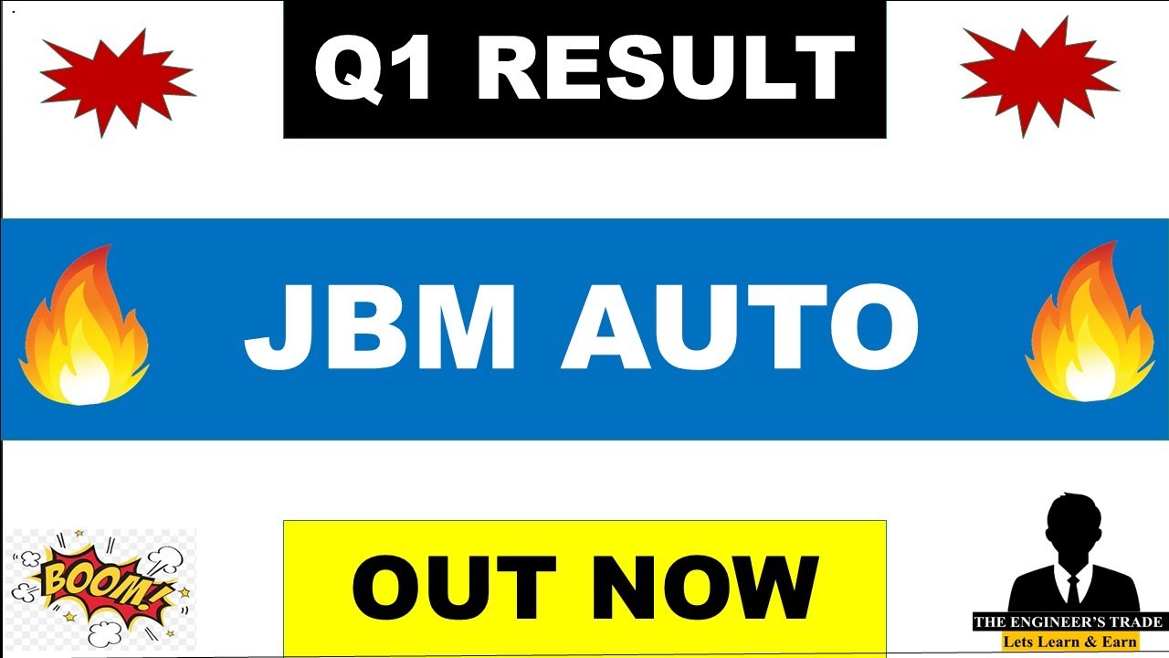 JBM Auto Q1 Results 2027 | JBM Auto Results Today | JBM Auto Share Latest News 