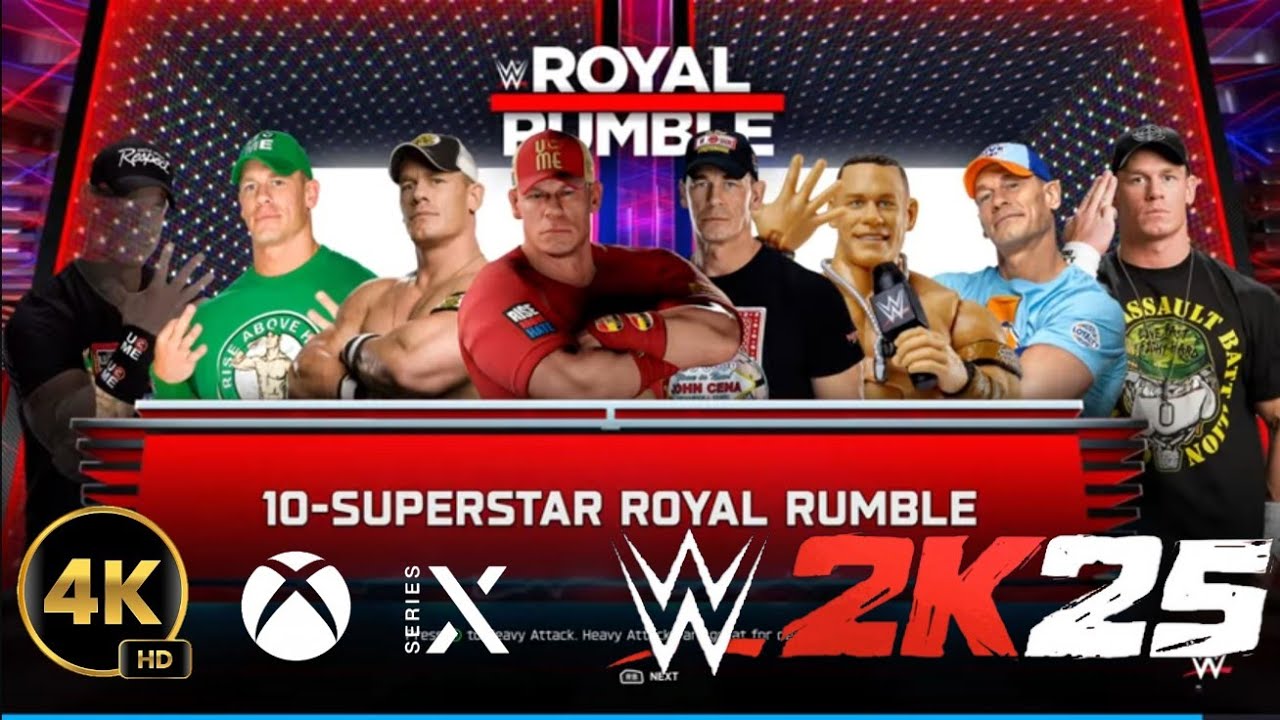 2026 John Cena Rumble @ Royal Rumble WWE 2K25