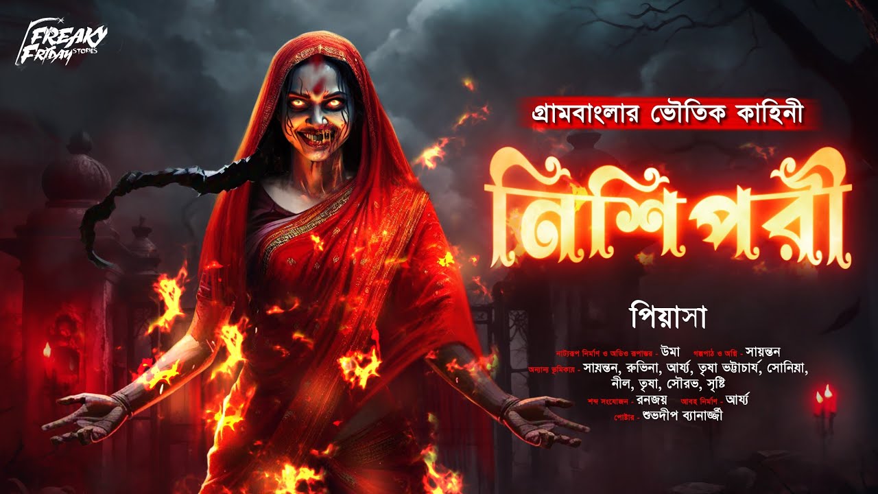 নিশিপরী (ভয়ের গল্প!) | গ্রামবাংলার ভয়ের গল্প | Bengali Horror Audio Story | Bangla Bhuter Golpo |