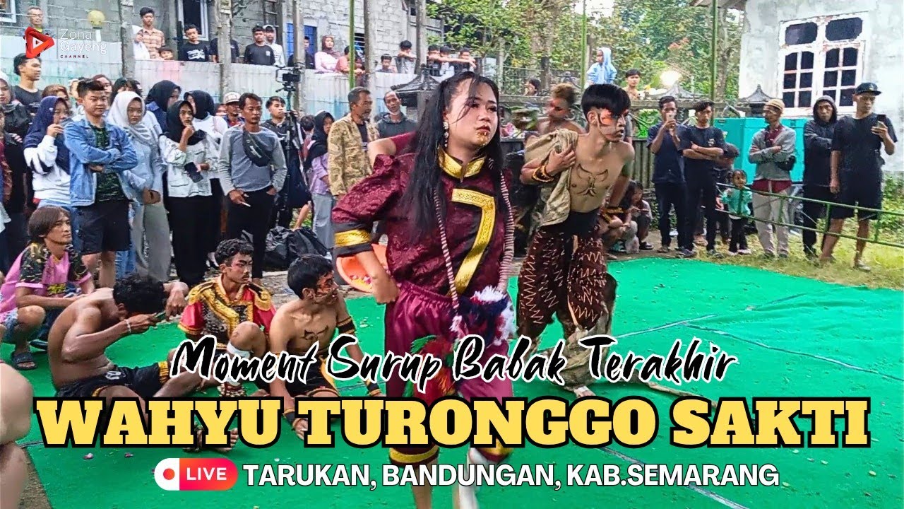 Moment Surup (WTS) WAHYU TURONGGO SAKTI Tarukan - Live Tarukan Bandungan (15/02/2026)