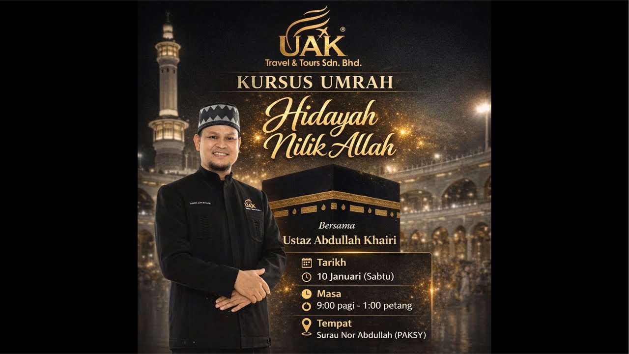 Kursus Umrah UAK TRAVEL 2026