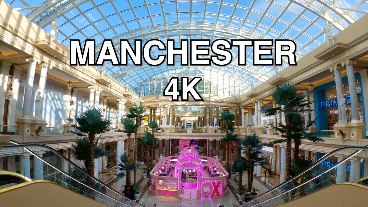 Trafford Palazzo & Trafford Centre | Manchester | Walk | 4K