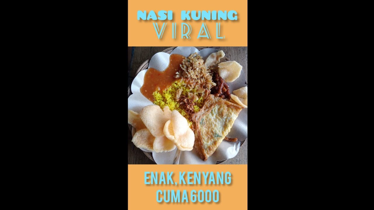 nasi kuning 6000 