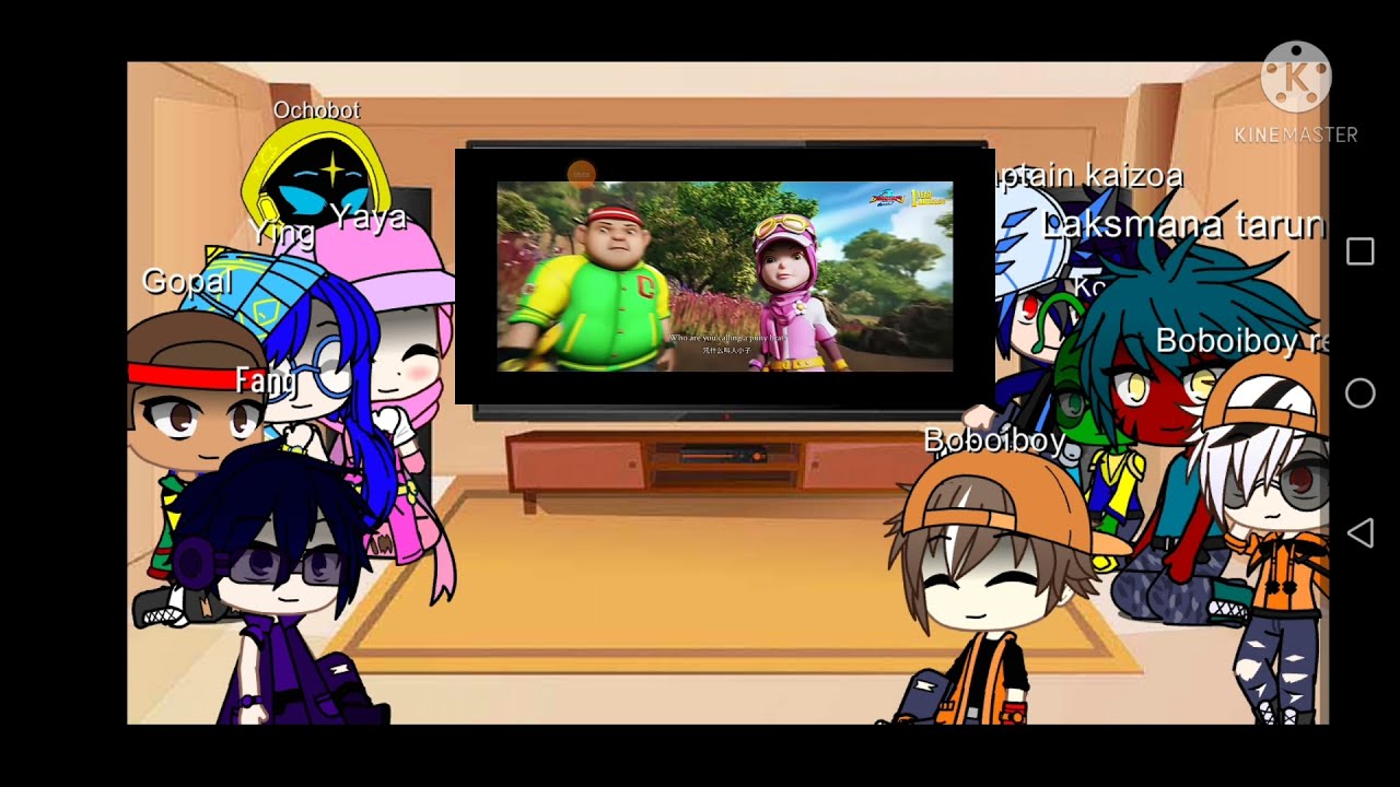 Boboiboy reverse au Tapops react to boboiboy vsretaka part 3 no part 4