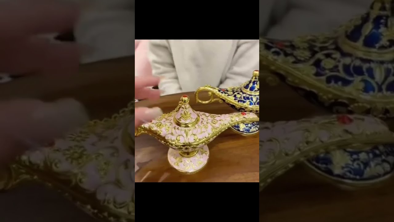 Product Link in the Comments! 🔥 Magic Lamp Miniature Decor 🔥