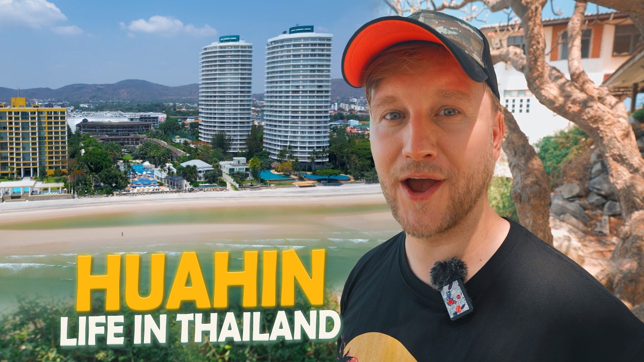 $300 USD a Month! / Amazing Beach Condo Tour + Cost of Living in Hua Hin Thailand 2026