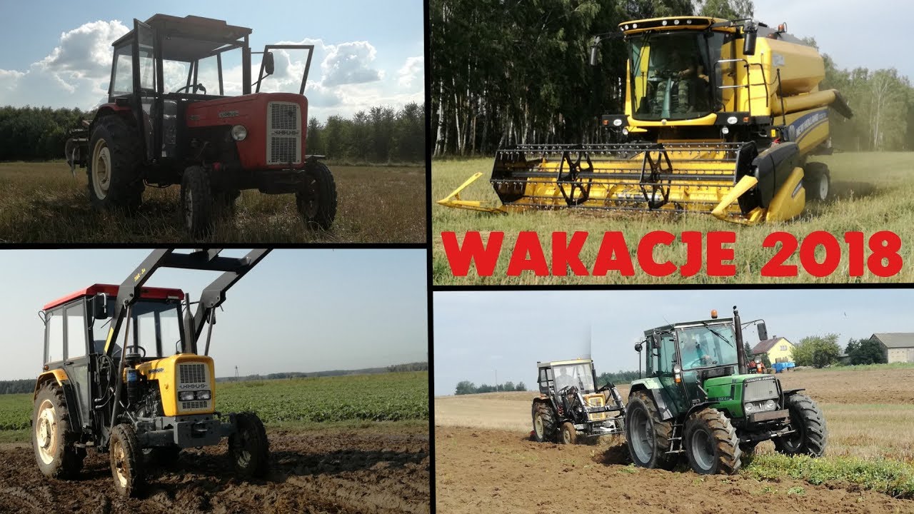 Pracowite Wakacje 2018!☆Mazowsze☆Podsumowanie Wakacji☆---Agro Roguś---