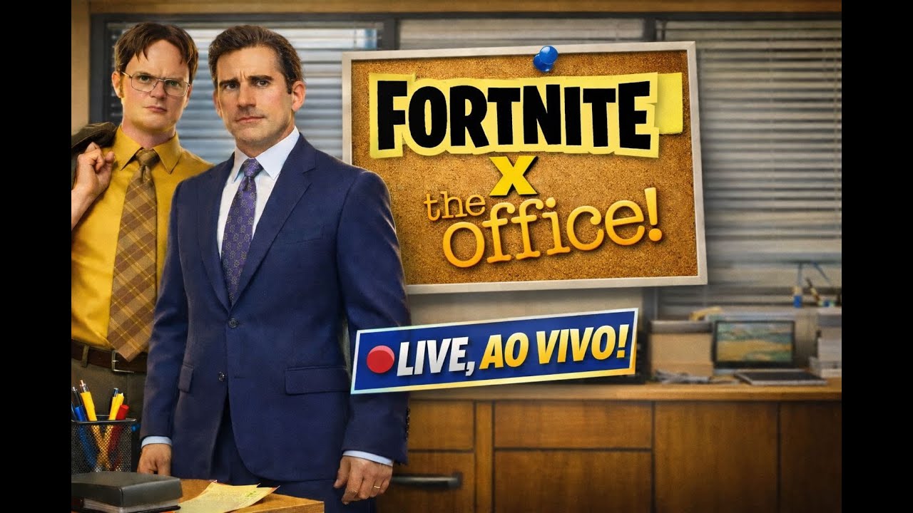 FORTNITE - THE OFFICE CHEGOU, VAMOS VER SE  A 