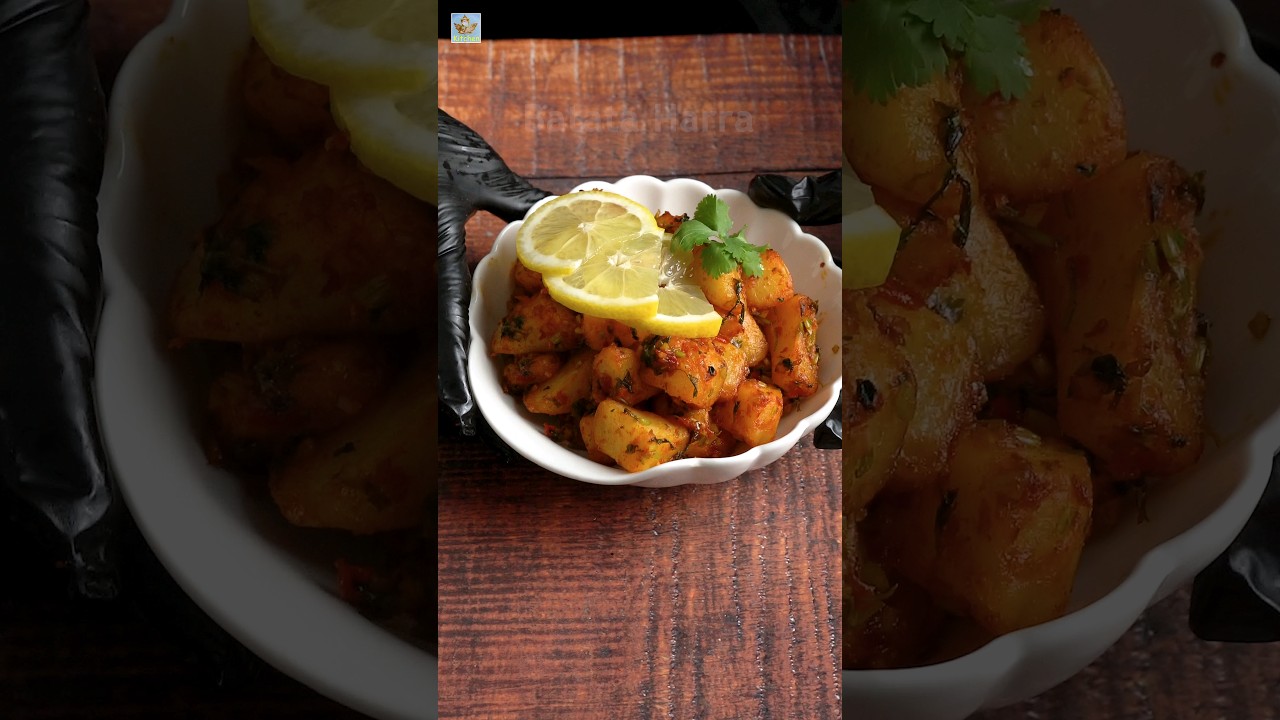 These Lebanese Spicy Potatoes are so good #shorts
