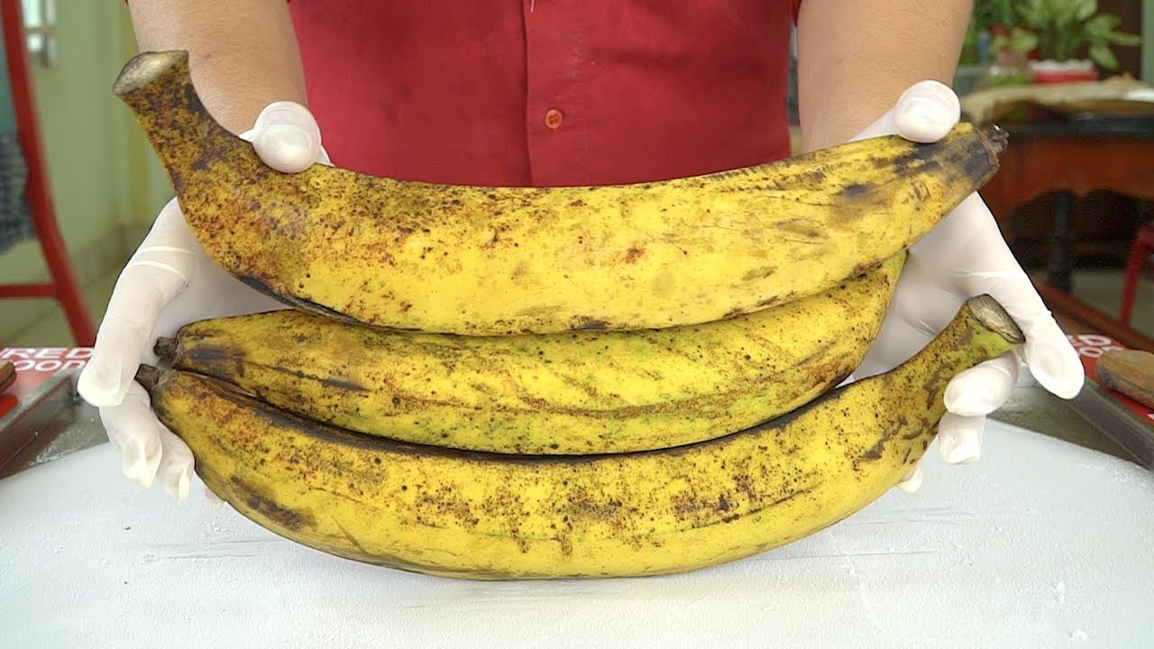 How to Make PLANTAIN Ice Cream Rolls