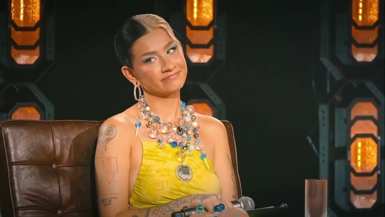 Kara asks Jazzy a question after the battle Rhythm + Flow Poland Season 1 (ENG SUB)