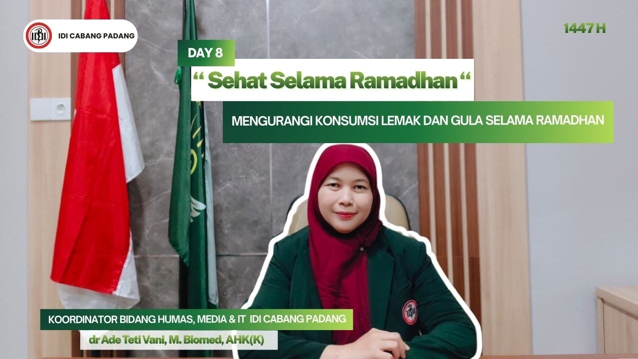 Wajib Tahu! Cara Mengurangi Lemak & Gula Saat Ramadhan | Tips Puasa Sehat oleh dr Ade Teti Vani