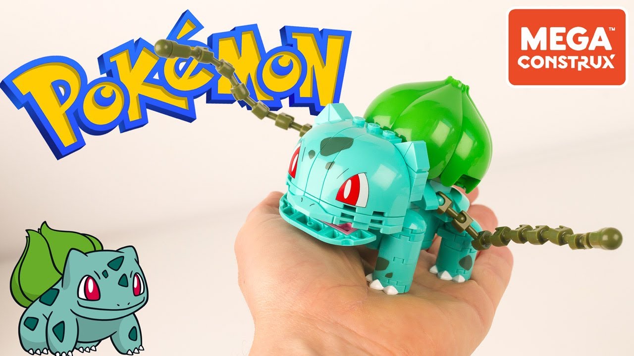 BULBIZARRE en briques Mega Construx ce Pok&eacute;mon est trop beau !