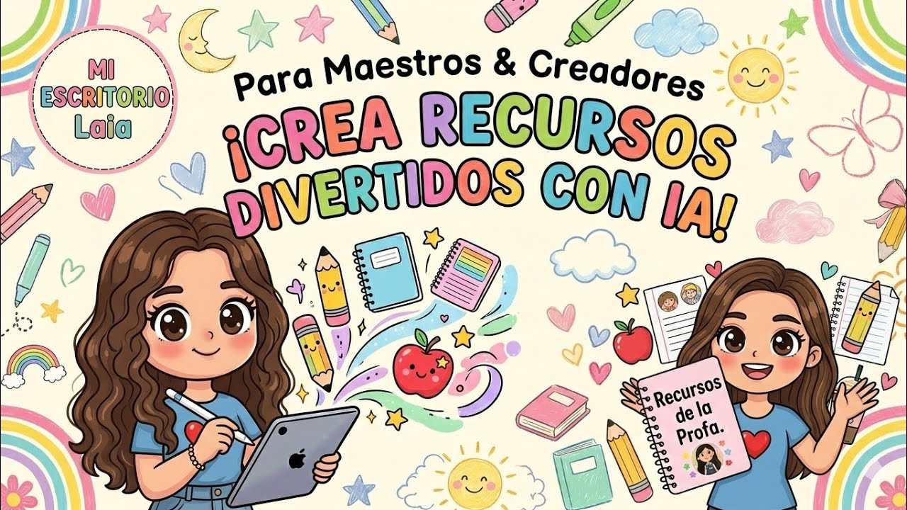 Crea Material Educativo con IA (Gu&iacute;a R&aacute;pida)📝  Recursos educativos anal&oacute;gicos  con Chatgpt🚀