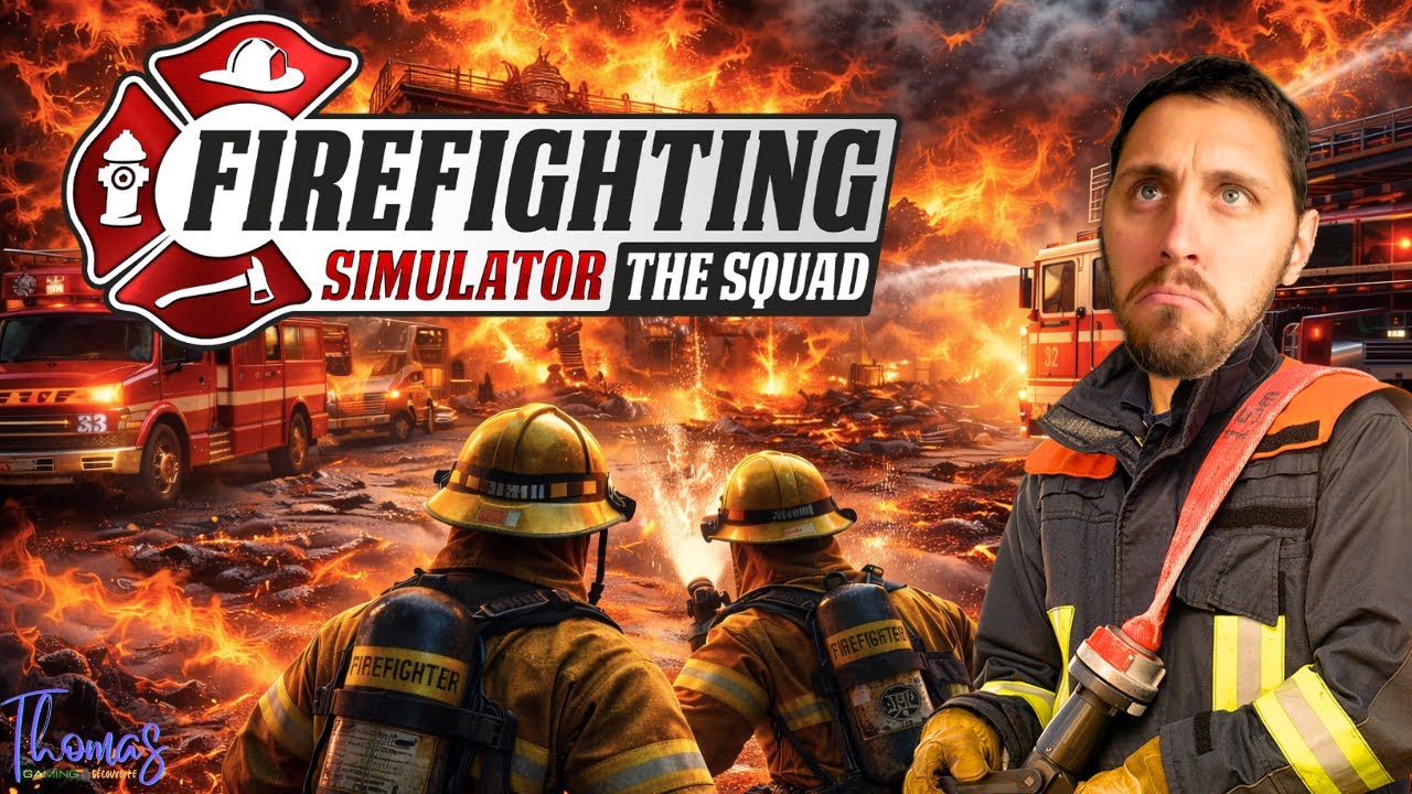 Pompier sans cerveau : mes pires décisions en jeu - Firefighting Simulator - The Squad