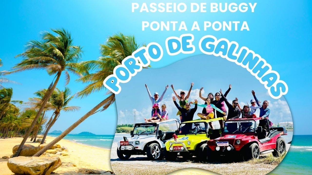 PASSEIO DE BUGGY de Ponta a Ponta em PORTO DE GALINHAS-PE  |FAMILIA ELISA MANUELA Show