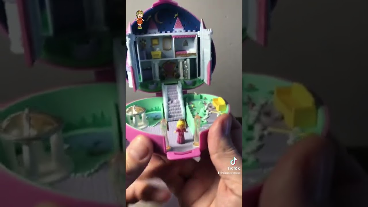 Flashback Time! 1993 Polly Pocket Starlight Castle #shorts #90svibes