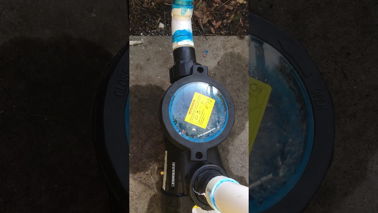 Everbuilt Pool Pump installation