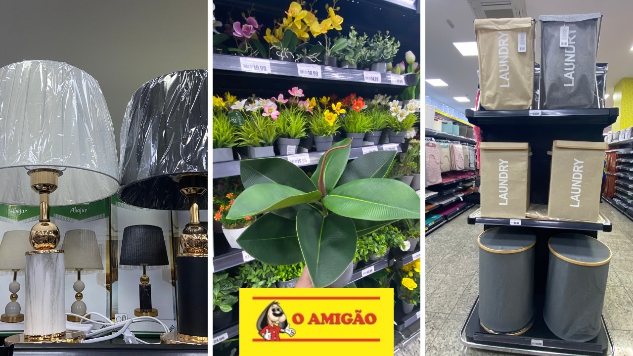 ACHADINHOS PARA O LAR LOJA O AMIGÃO | DECORAÇÕES LINDAS COM OFERTAS #achadinhos #oamigão #decoração
