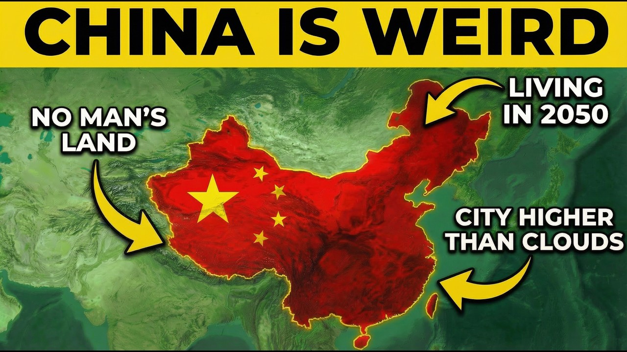 20 Geography Fact That Explain China's Weirdly Extreme Cities