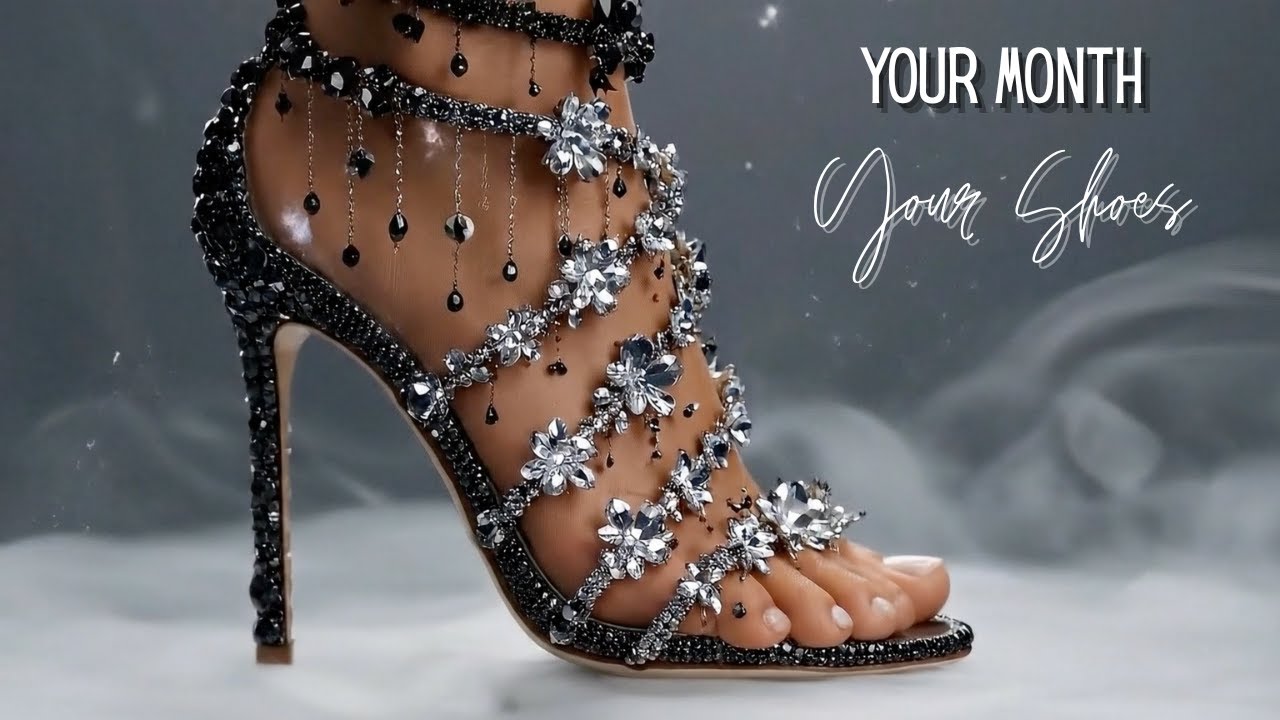 [ASMR] AI Shoes👠✨ Ep.1| What’s Your Birth Month? 💎 High Heels #satisfying