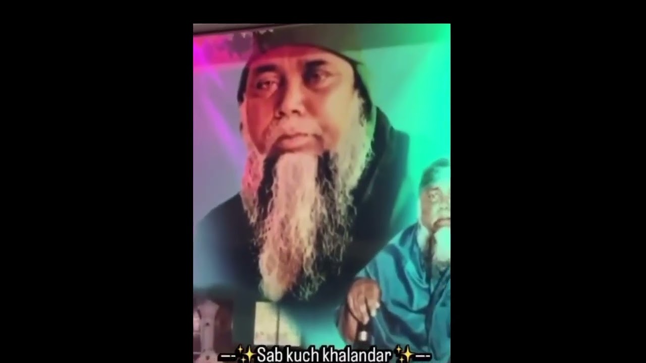 Tere Dar ka Musafir hu… #javagal #khalandar #baba 