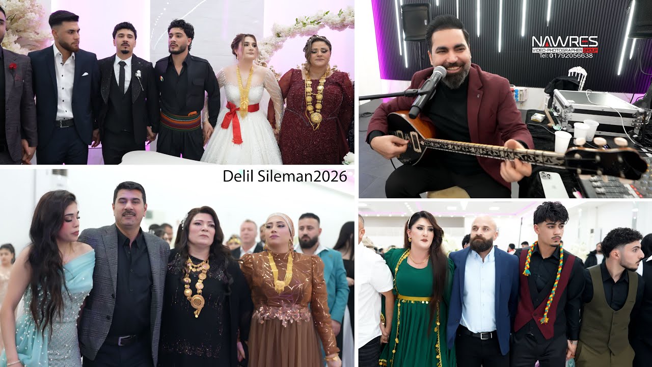 @delilsileman @nawres_group (كــروب نــورس عــامودا - دليل سليمان - رقص كردي 2026 ( أحمد & سيماف