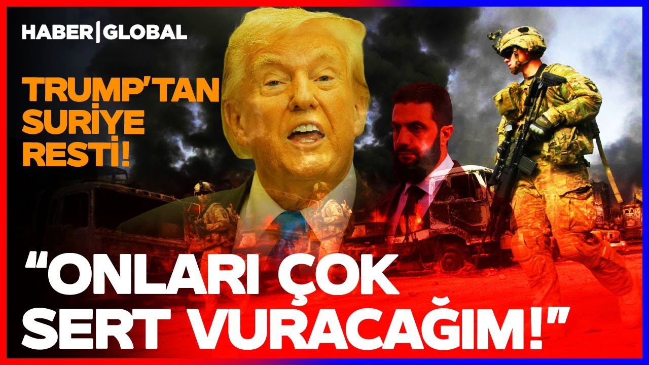 Herkes Tetikte Suriye Alev Alev! Trump'tan &Ccedil;ok Sert A&ccedil;ıklama Geldi!