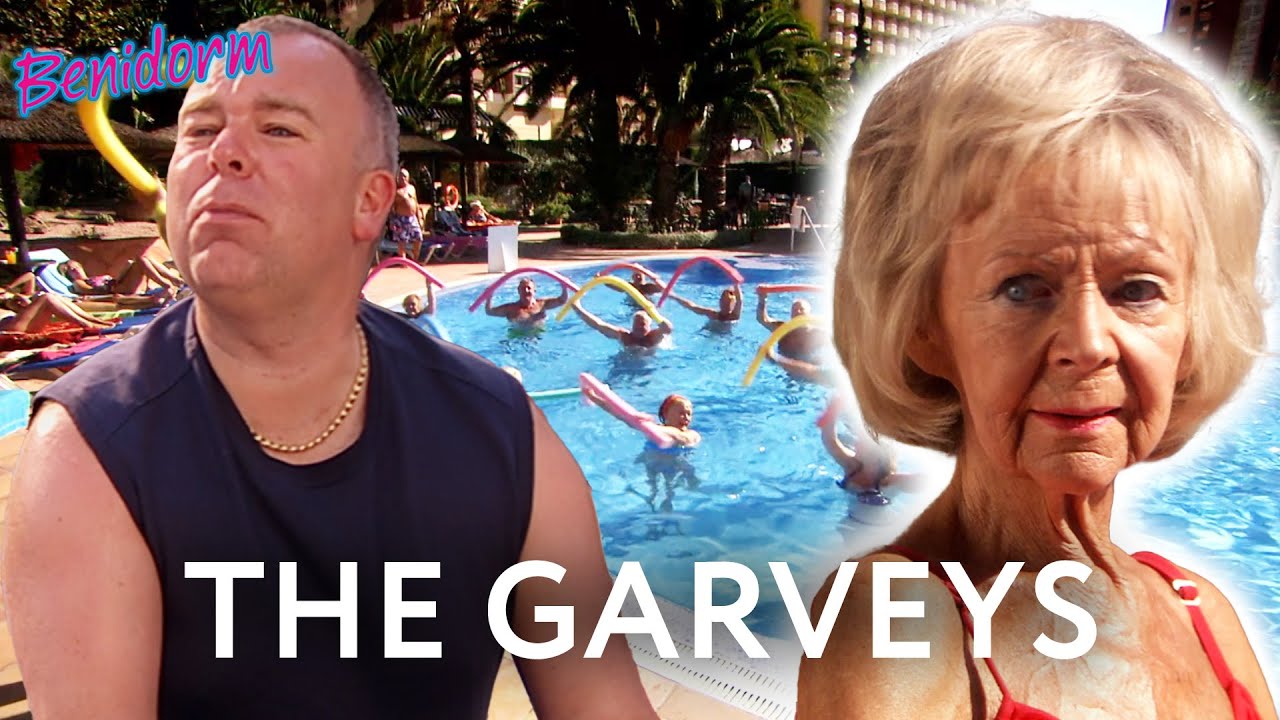 The Garveys at the Pool | Benidorm