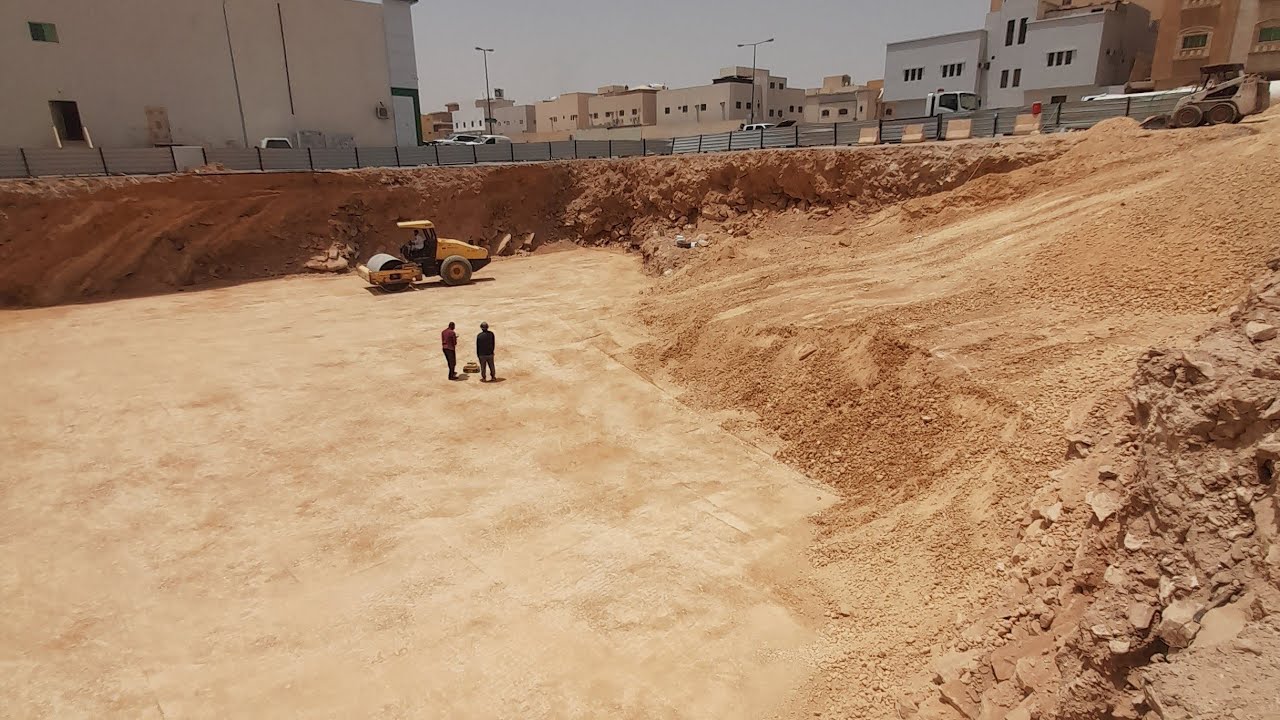 تنفيذ احلال تربه مشروع السويدي نزول ٧متر