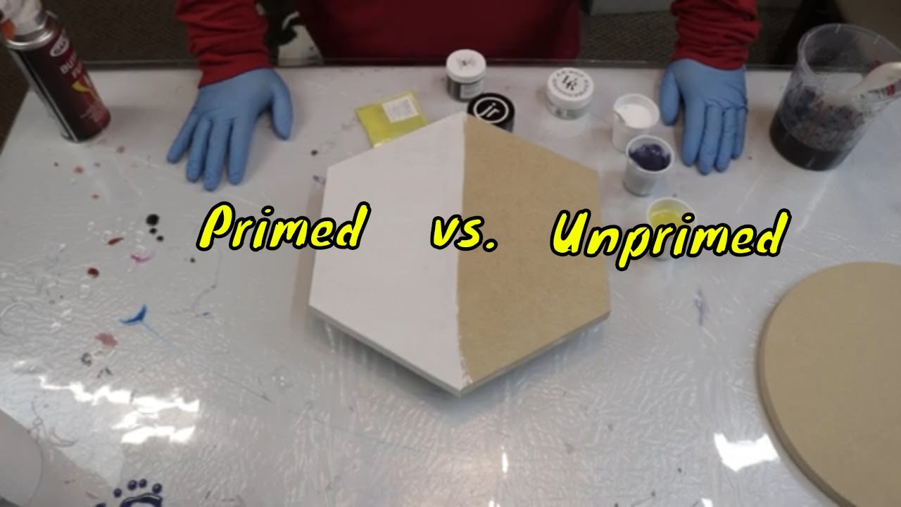 To prime or not to prime!........Resin Art By