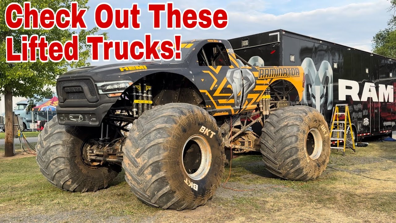 Прогулка по площадке для монстр-траков на фестивале Bloomsburg 4Wheel Jamboree!