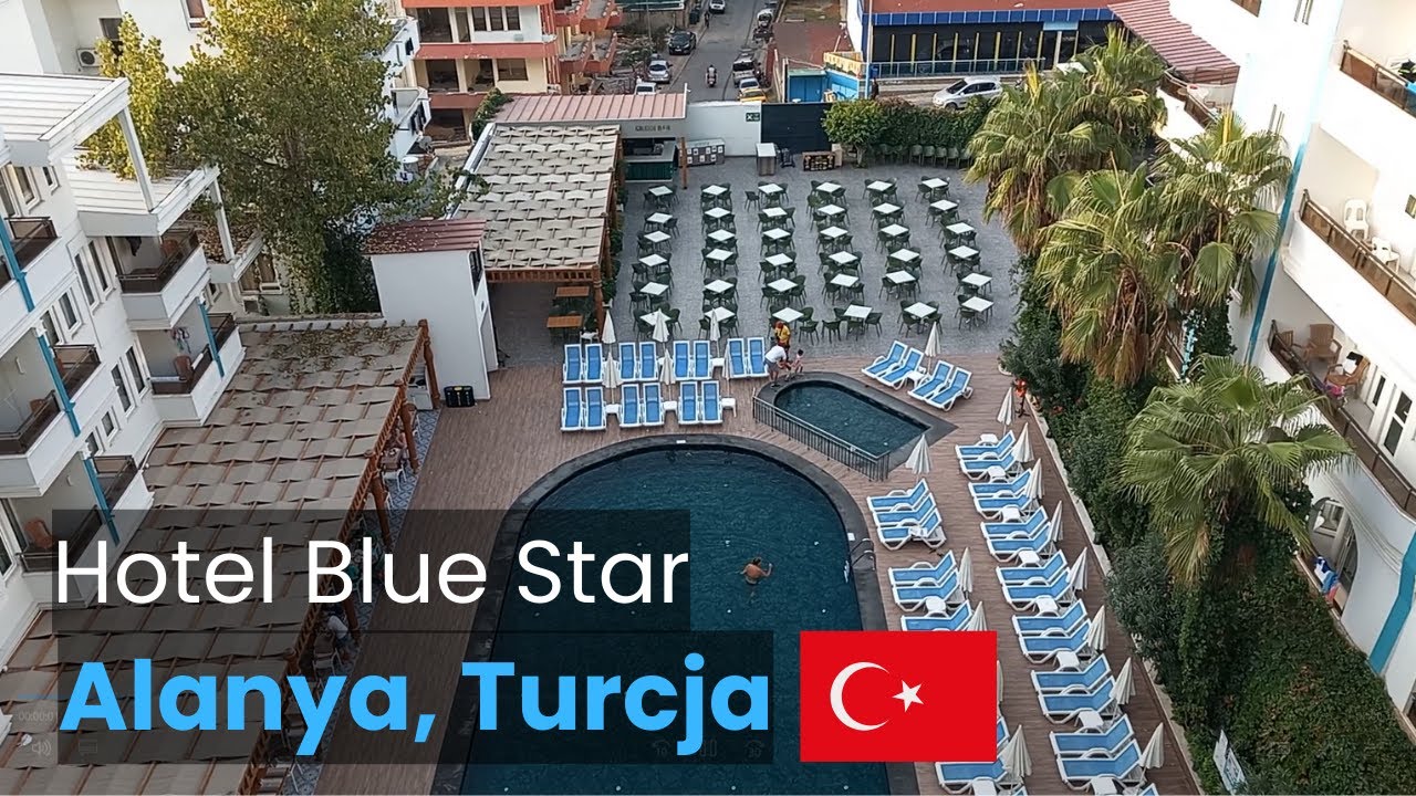 🇹🇷 Hotel BLUE STAR 4* Alanya - recenzja, jak wygląda, czy warto jechać, czy opinie są uzasadnione