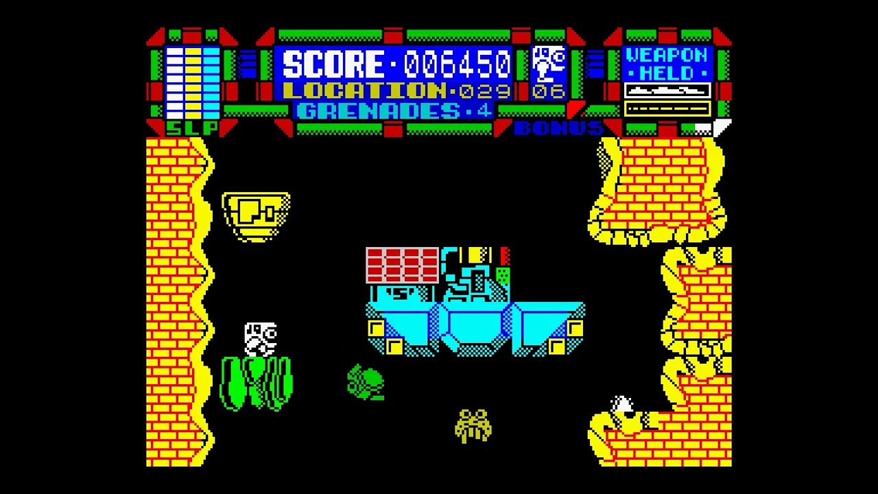 Scumball 4K Walkthrough, 1988, ZX Spectrum, RZX Archive