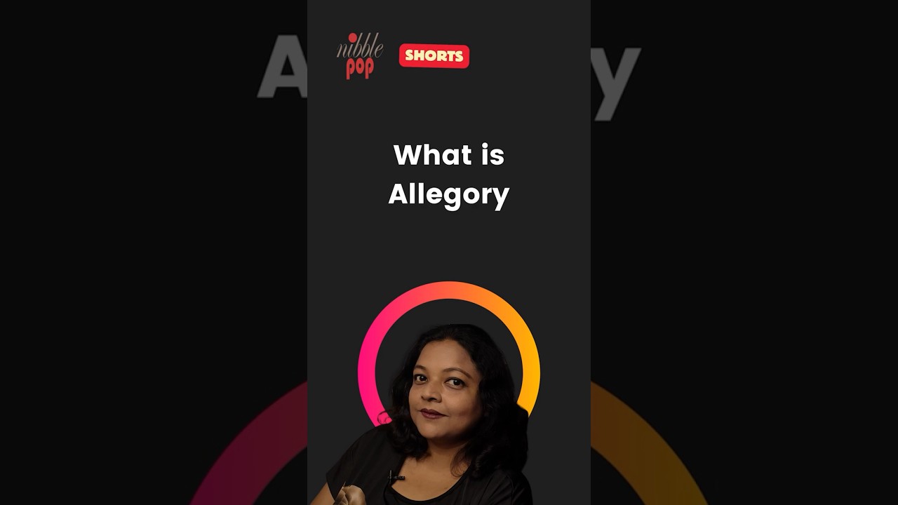 Allegory Explained in 3 Minutes | Key Concepts Made Easy 🎭 #monamimukherjee