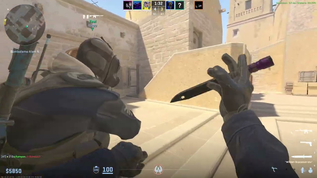 CS2 Mirage 4v3