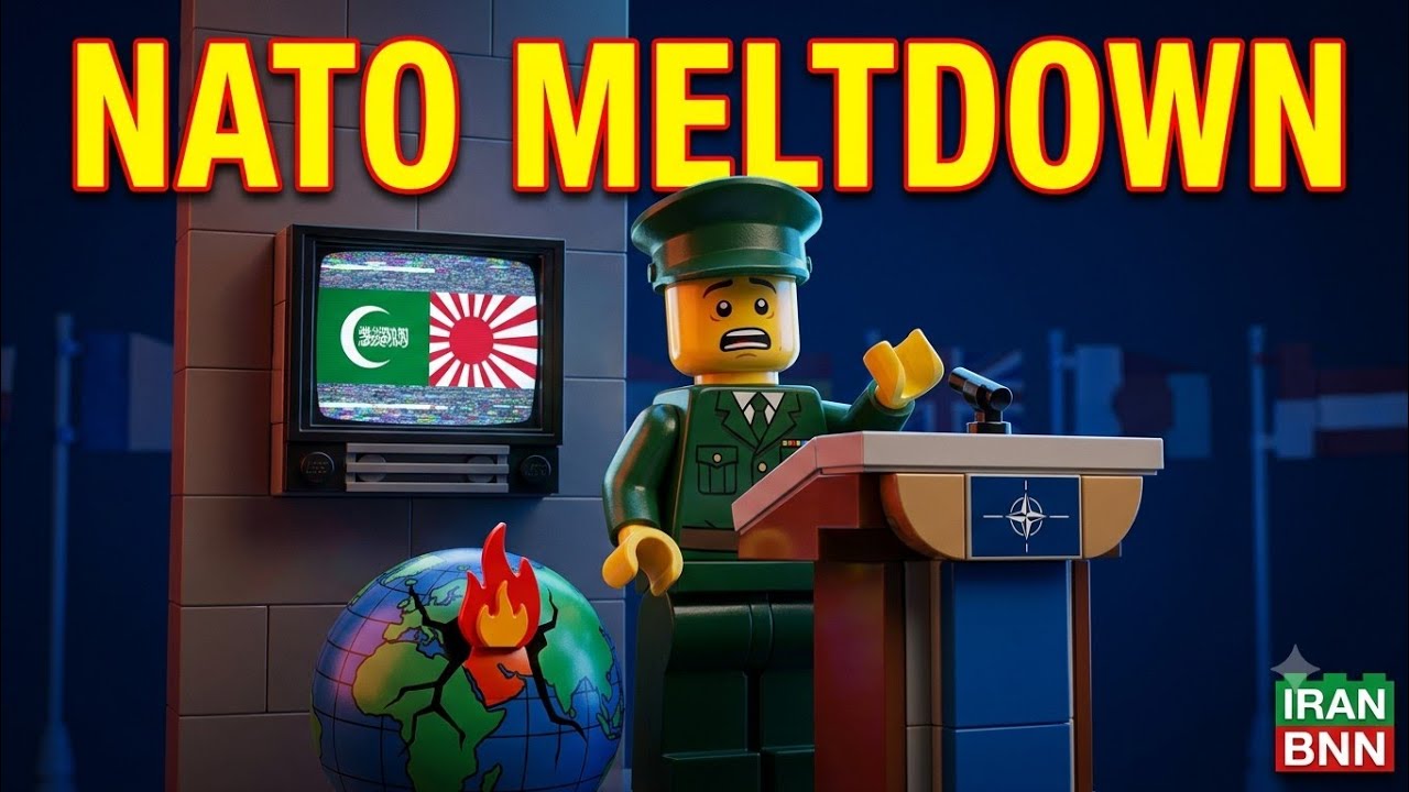 Trump Melts Down at NATO: Calls Iran 'Japan,' Mistakes Zelenskyy for Putin | Iran Lego Animation