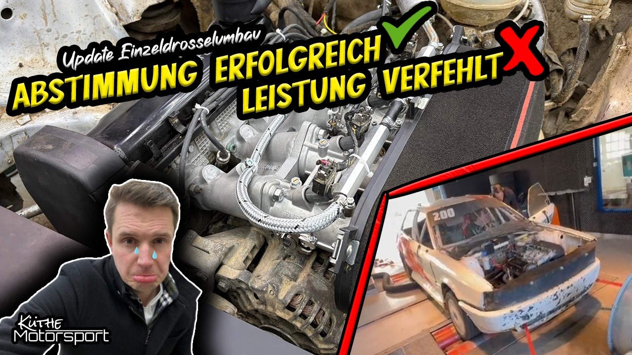 Der Prüfstand holt dich auf den Boden! | Ergebnisse vom Rennmotor | ITB | Küthe Motorsport